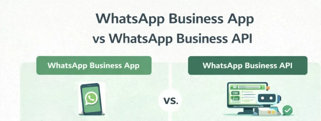 WhatsApp Business App vs WhatsApp Business API