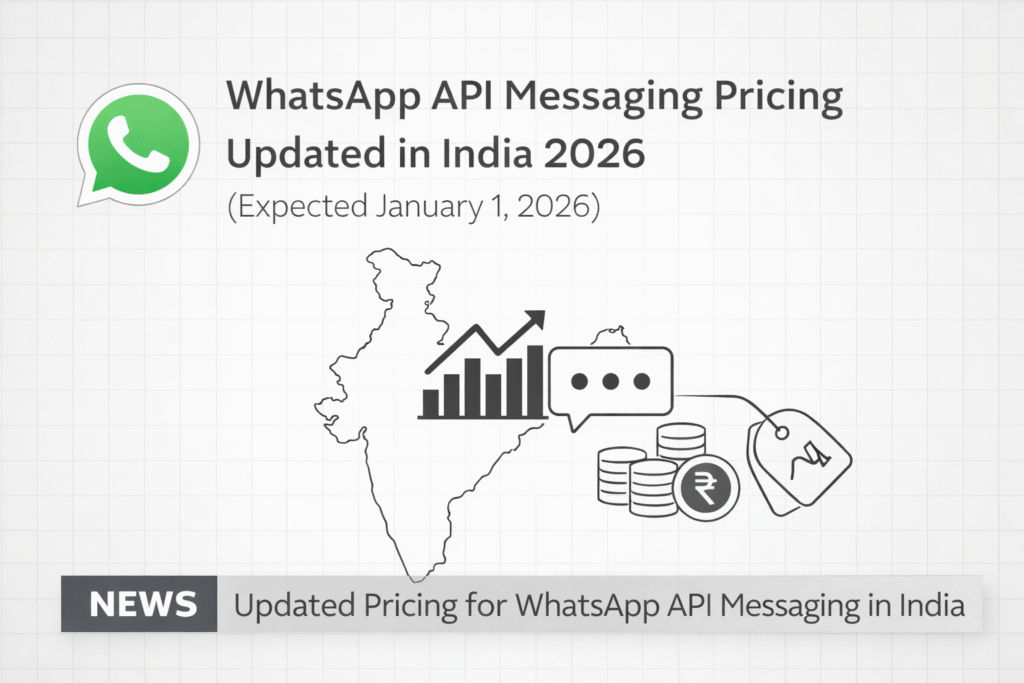 WhatsApp API Messaging Pricing Updated