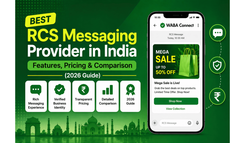 Best RCS Messaging Provider in India – Features, Pricing & Comparison (2026 Guide)