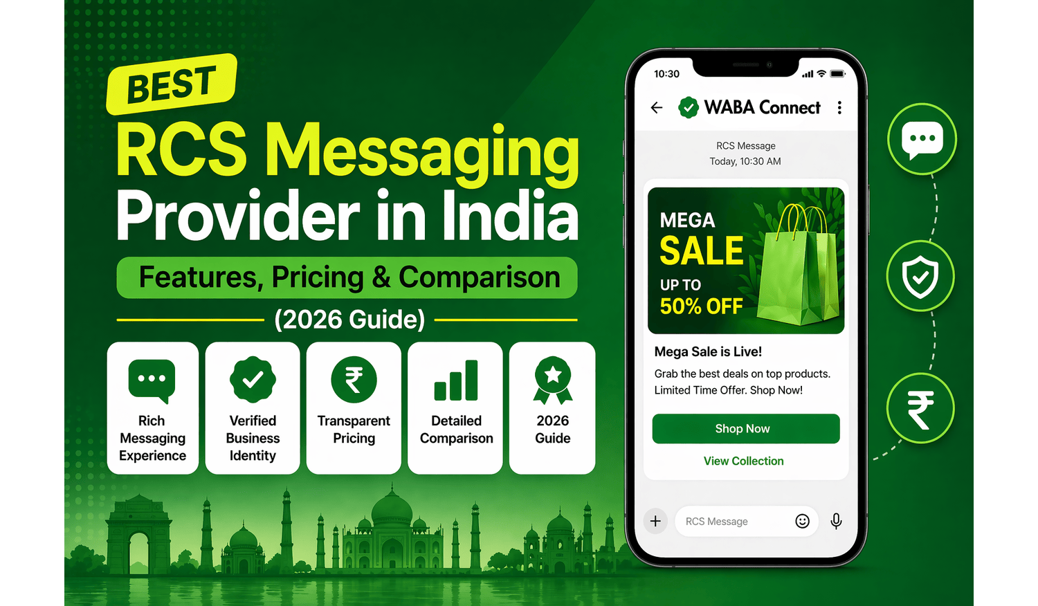 Best RCS Messaging Provider in India – Features, Pricing & Comparison (2026 Guide)