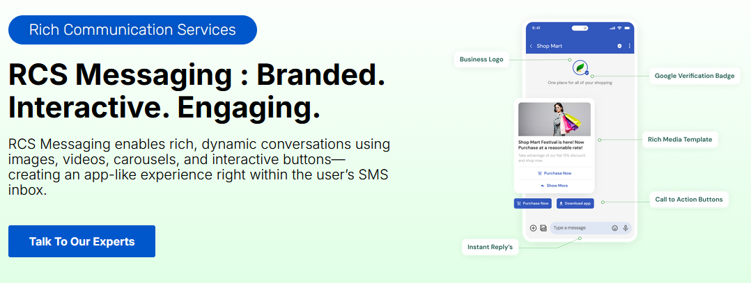 Best RCS Messaging Provider in India