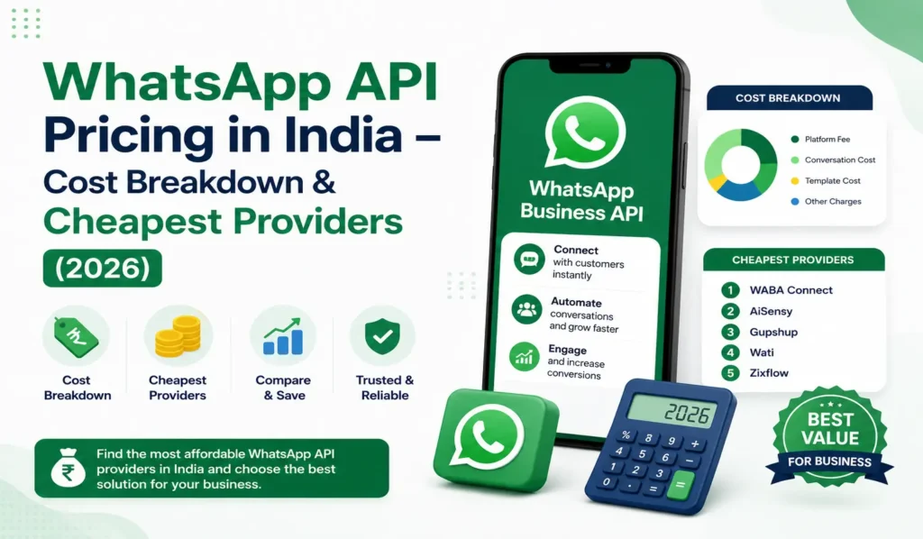 WhatsApp API Pricing in India